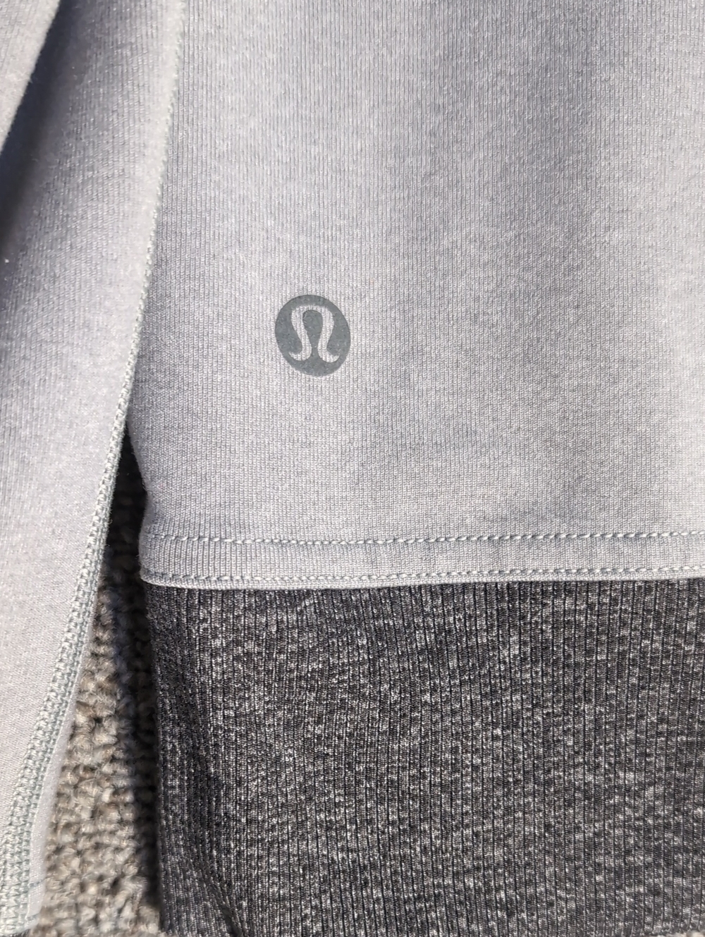 Lululemon Six Pack Jacket - Bomber/Track Jacket - Size Medium In Light Gray - Picture 7 of 11
